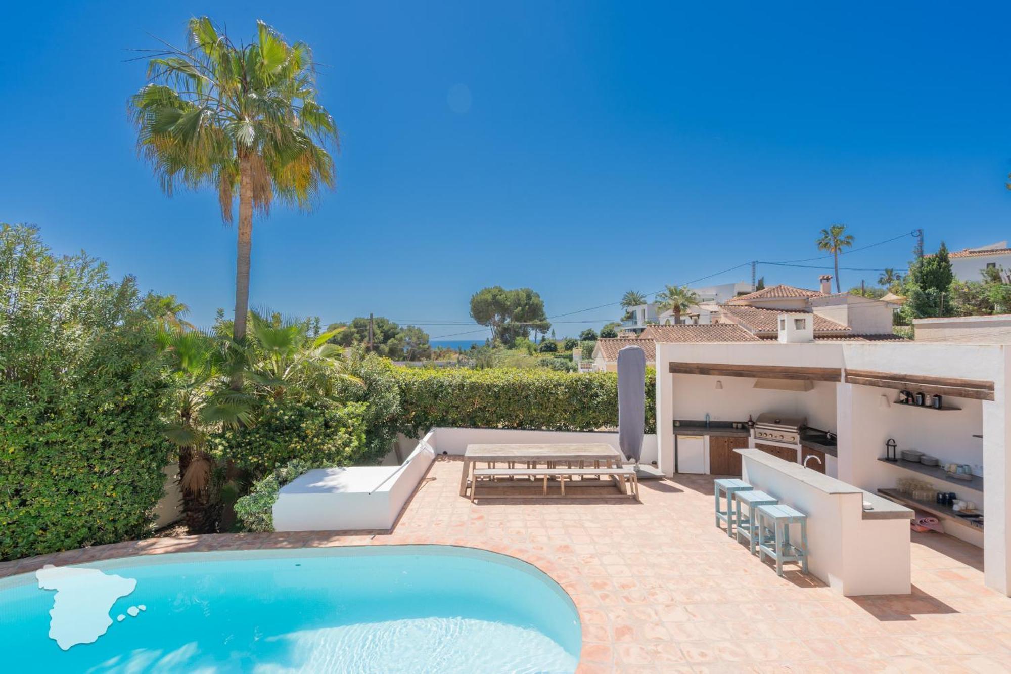 Villa Costablancadreams Casa La Cereza In Moraira Exterior foto